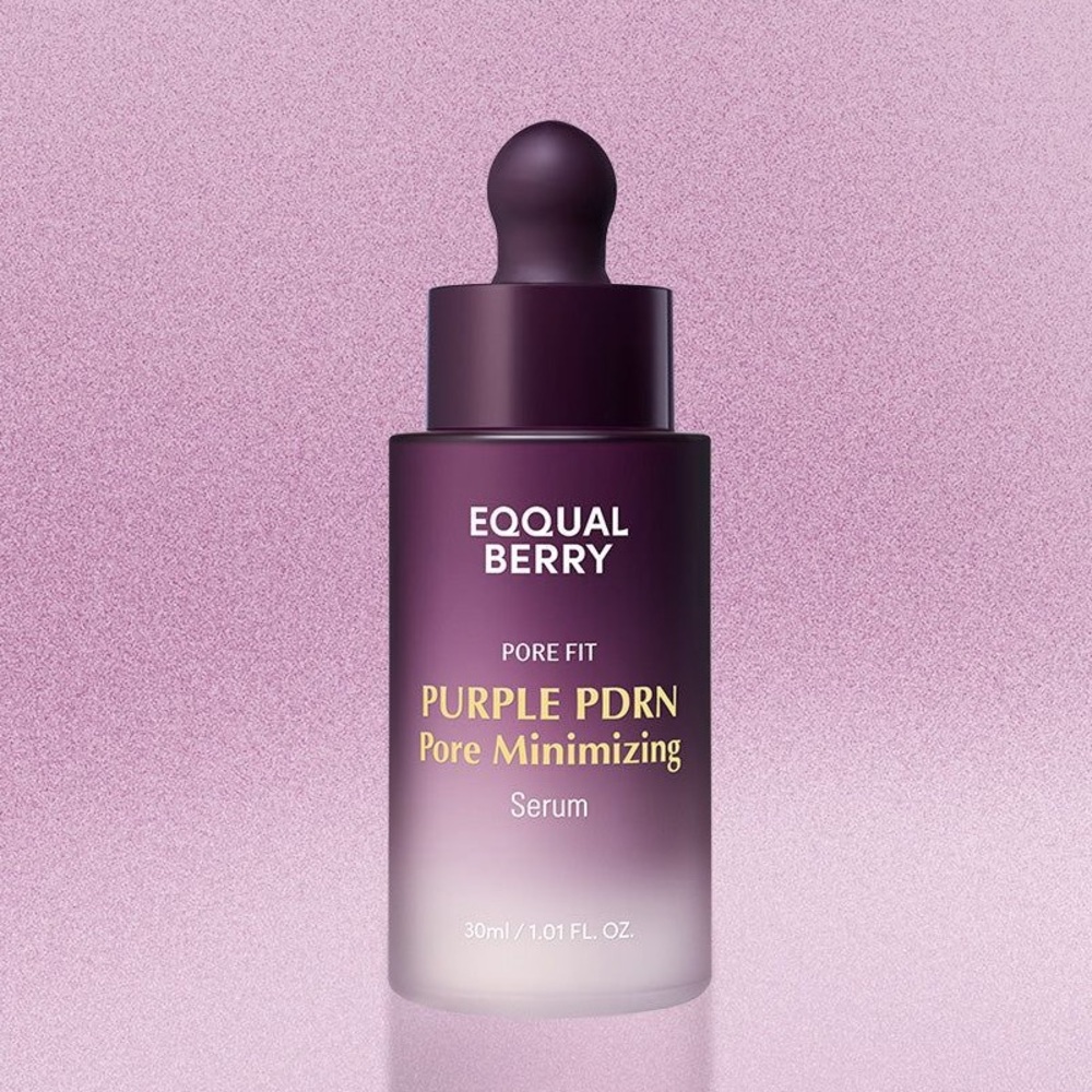 Eqqual Berry Purple PDRN Pore Rice Minimizing Serum…Sz: 30ml…New